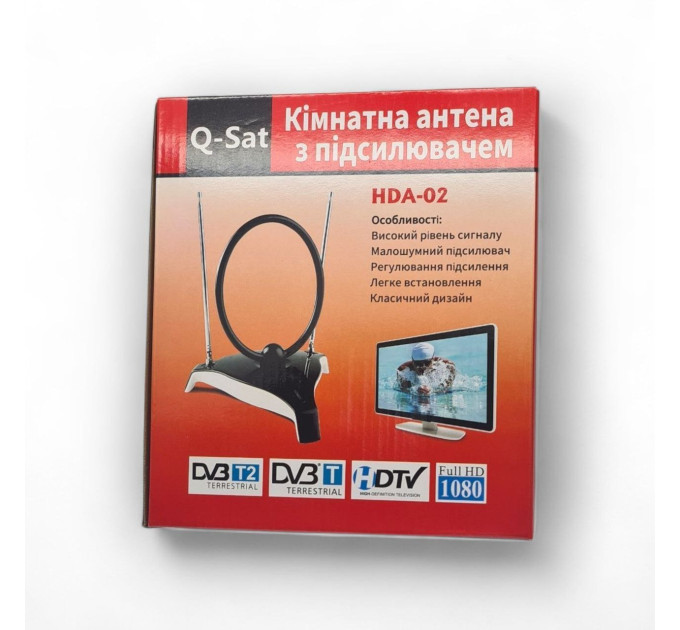 Комнатная антенна Qsat HDA-02