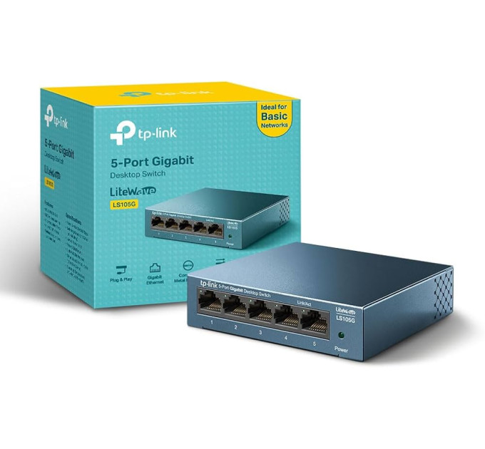 Коммутатор TP-Link LiteWave LS105G