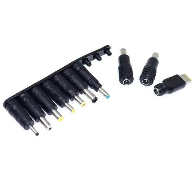 Кабель USB-C — DC для зарядки ноутбуків PD 100w з набором перехідників