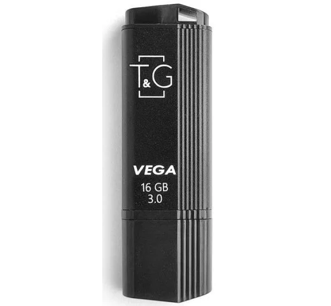 Флеш-накопичувач T&G Vega 121 16GB USB 3.0 Black