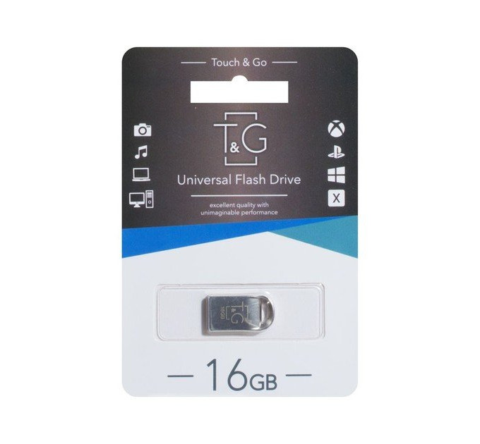 Флеш-накопитель T&G 16GB Metal Series 107