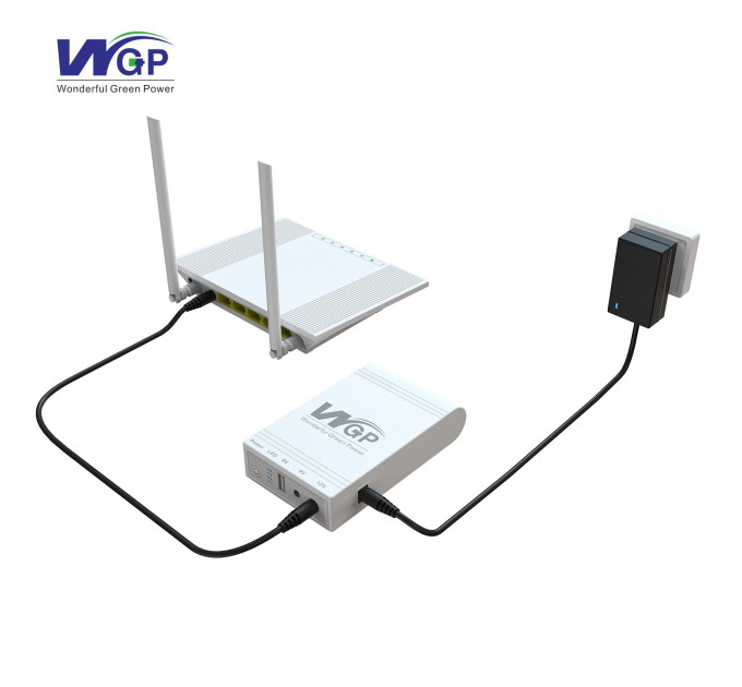 ИБП для роутера MINI UPS WGP103C (16000mAh, 5V, 12V) White