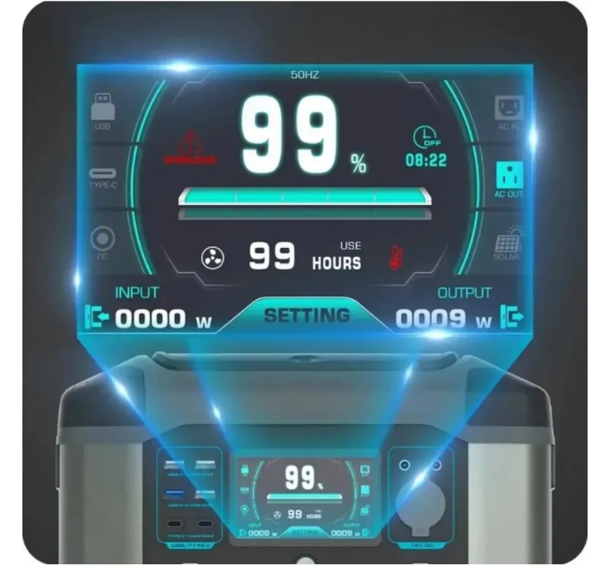 Портативна електростанція Flashfish P25 MAX - 2200W (1935Вт/год)