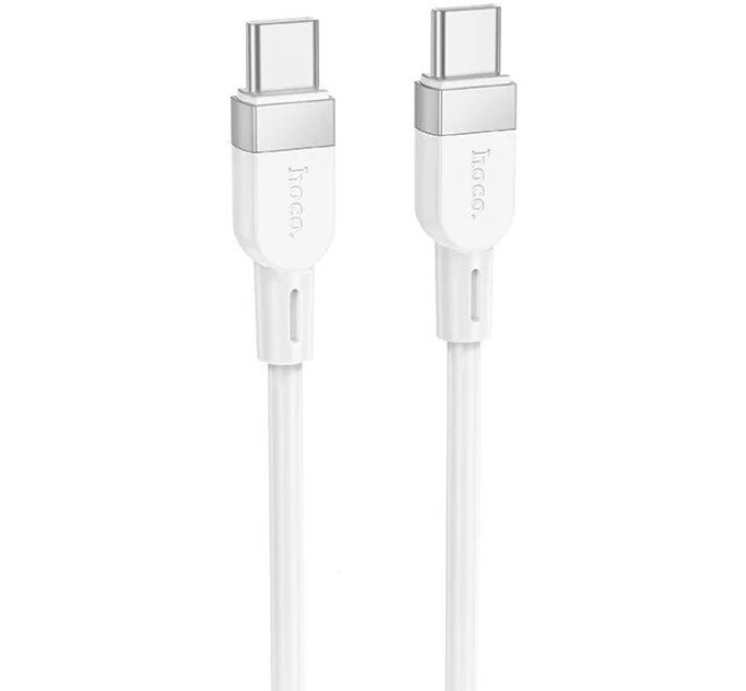 Hoco X-109 Type-C to Type-C 60W (1м, белый)