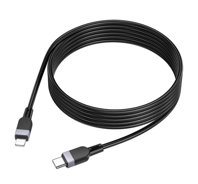 Hoco X-109 Type-C to Lightning (2м, чорний)