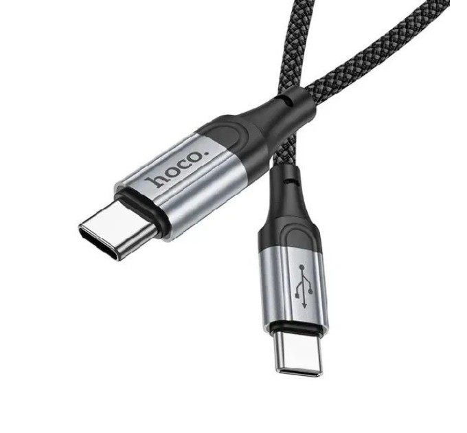 Hoco X-102 Type-C to Type-C 60W (1м, черный)