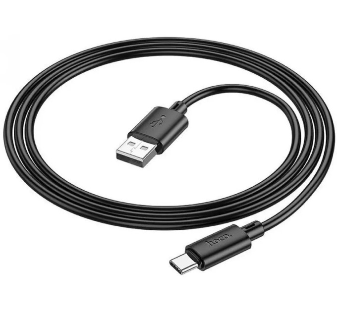 Hoco X-88 USB to Type-C (1м, черный)