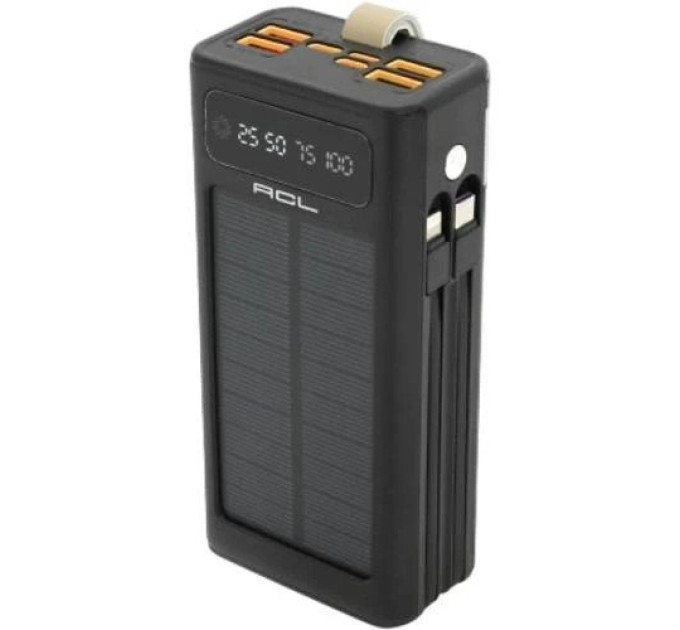 Powerbank ACL PW-90 30000mAh, black