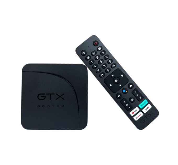 Смарт приставка Geotex GTX-R12 4/32 ГБ 4K Android 14
