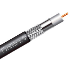 Кабель FinMark RG-6 (1м) black