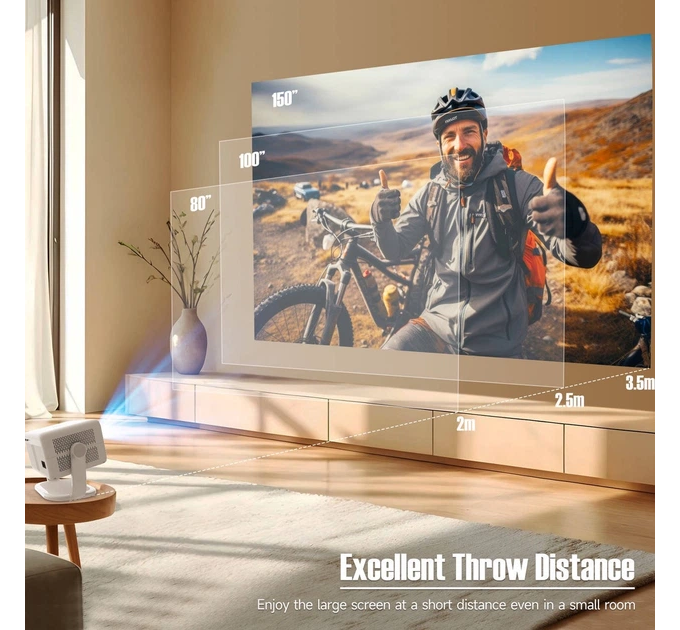 Портативний проектор Magcubic L018