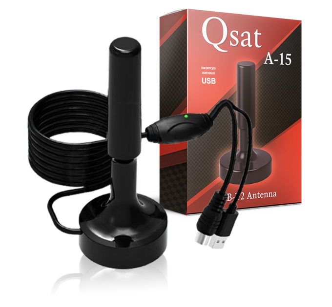 Антенна Т2 Q-Sat A-15