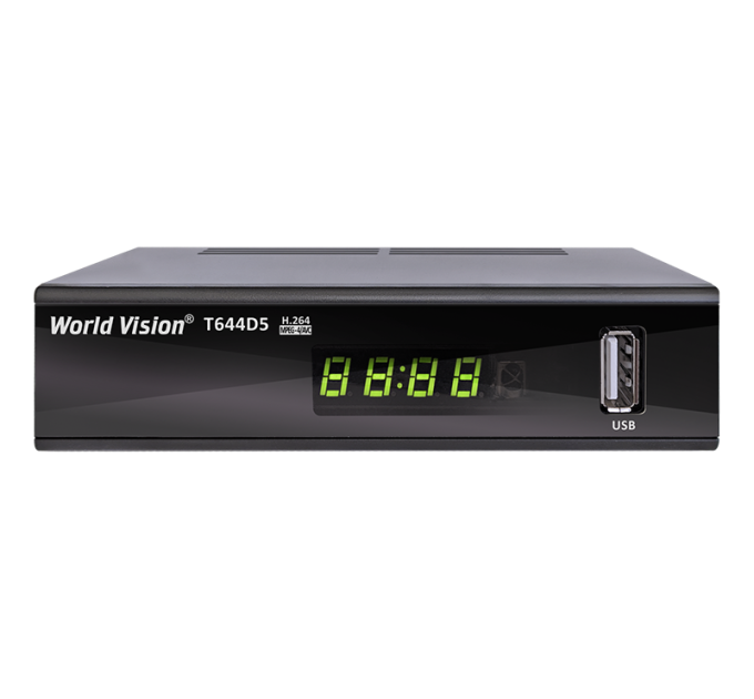 Цифровий ресивер World Vision T644D5 FM