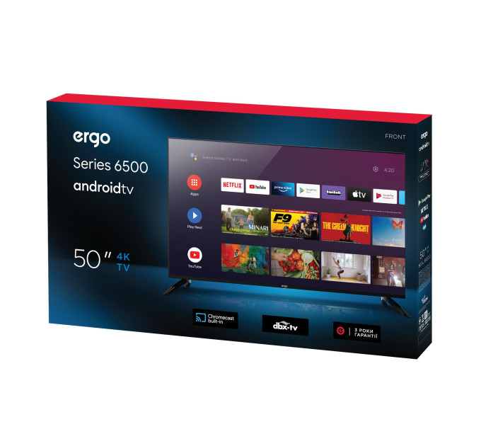 Телевізор ERGO 50GUS6500 (6873281)
