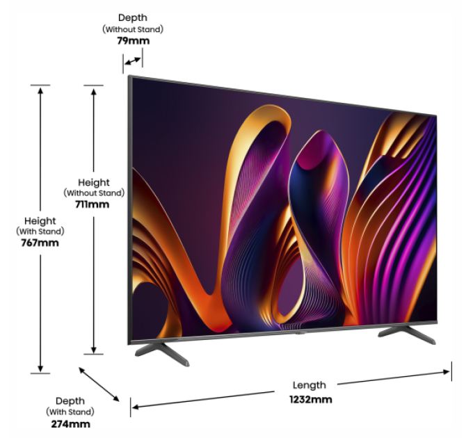 LED-телевізор Hisense 55E7NQ PRO  (6998088)