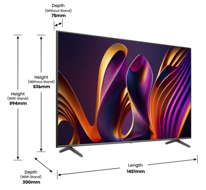 LED-телевізор Hisense 65E7NQ PRO  (6998096)