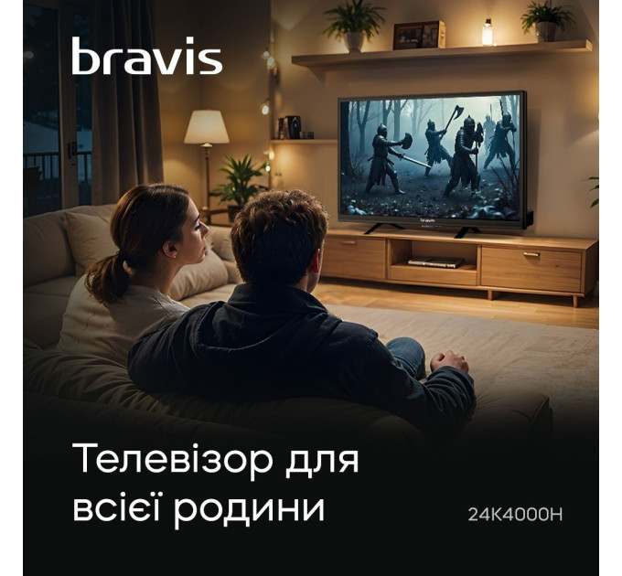 LED-телевізор Bravis 24K4000H  (6999000)