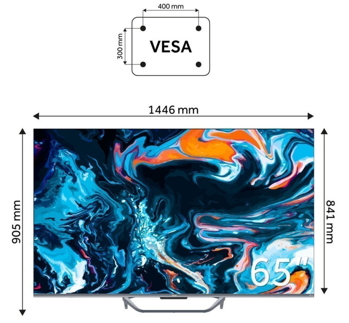 LED-телевізор Haier H65Q800UX  (7006314)