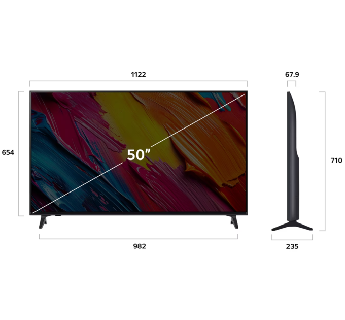 LED-телевізор LG 50QNED70A6A  (7122921)