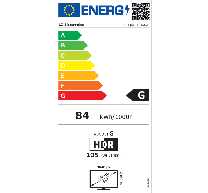 LED-телевізор LG 55QNED70A6A  (7122927)