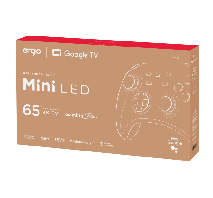 Телевізор ERGO 65MQ95 Game PRO  (7123539)