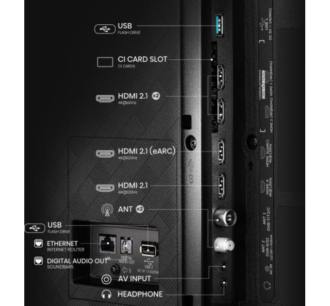 LED-телевізор Hisense 55A85Q  (7134193)