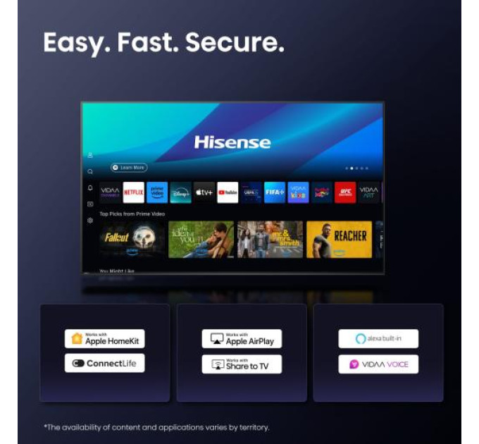 LED-телевізор Hisense 98E7Q (7134230)