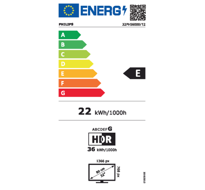 LED-телевізор Philips 32PHS6000/12  (7135351)