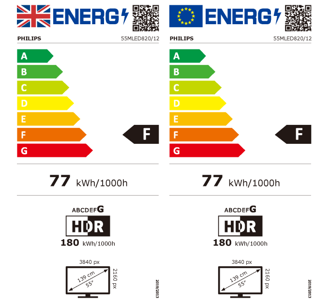 LED-телевізор Philips 55MLED820/12  (7135363)