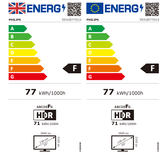 LED-телевізор Philips 55OLED770/12  (7135365)