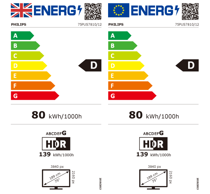 LED-телевізор Philips 75PUS7810/12  (7135381)
