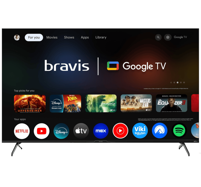 LED-телевізор Bravis 50L7000Q  (7228517)