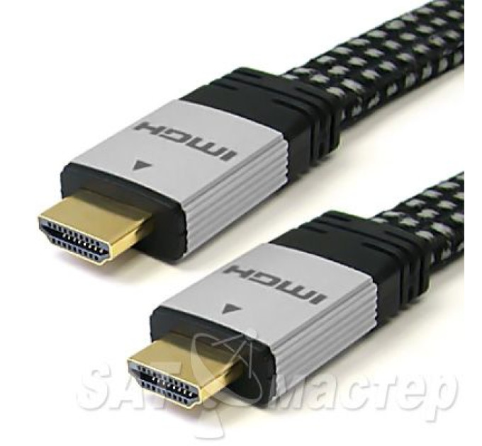 HDMi-HDMi v1.3 плоский 5м
