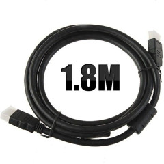 Кабель HDMi фирит. кольца ( 1.8м )