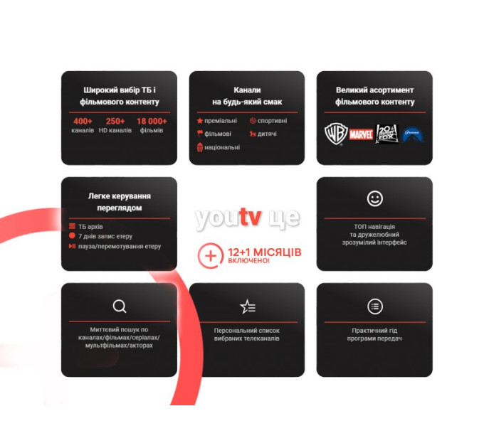 Комплект Geotex GTX-R3i Lite + Пакет Кіно та ТБ 13 міс.