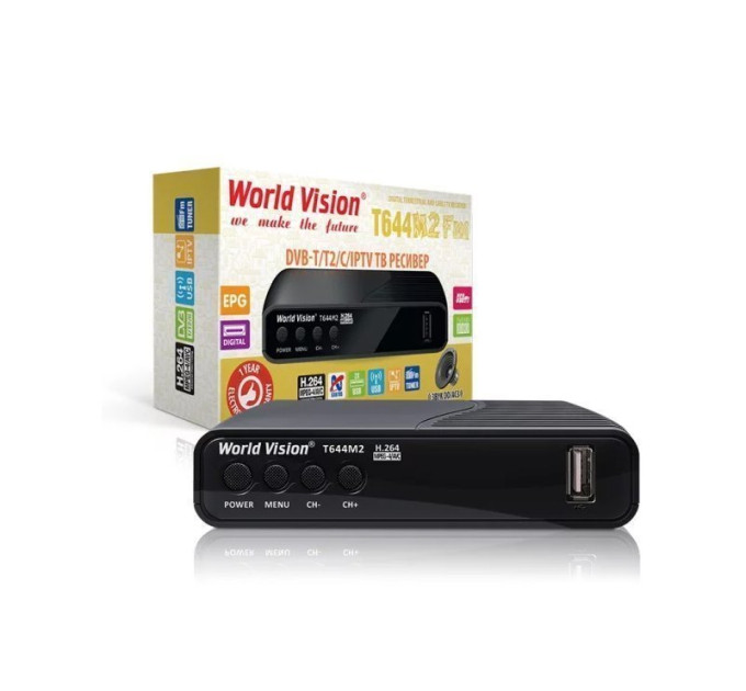 Комплект | World Vision T644M2 c Антенной Т2 - Волна 2