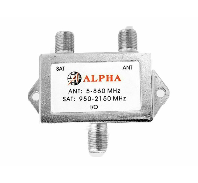 Діплексор SAT / TV Alpha