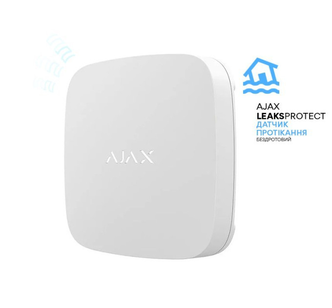 Датчик протечки Ajax LeaksProtect White