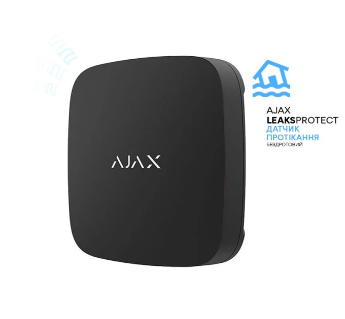 Датчик протікання Ajax LeaksProtect Black