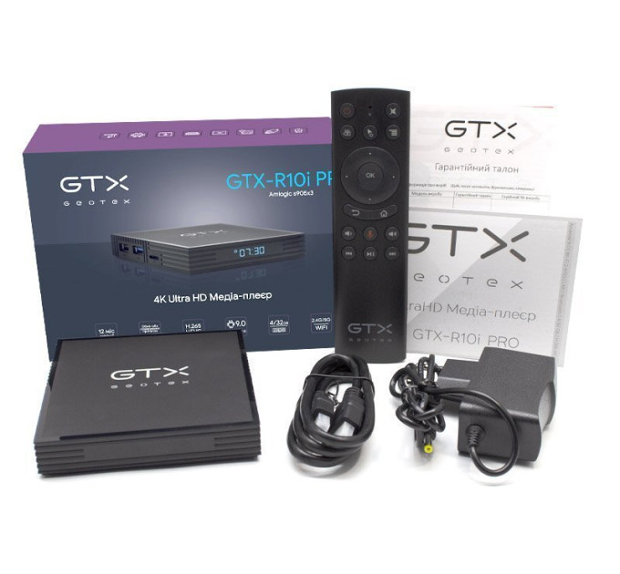 Смарт приставка Geotex GTX-R10i PRO 2/16 Голос
