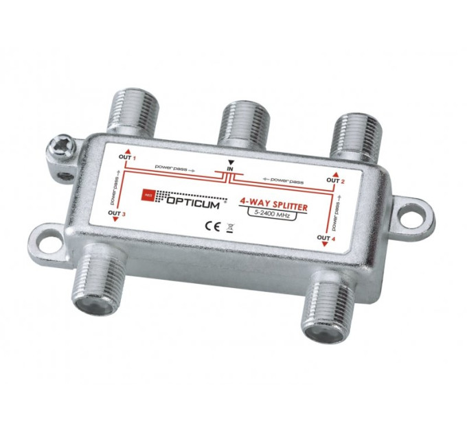 4 - Way Splitter Opticum Power