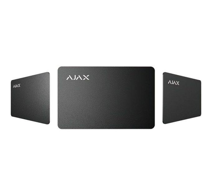 Безконтактна карта Ajax Pass Black (3шт)
