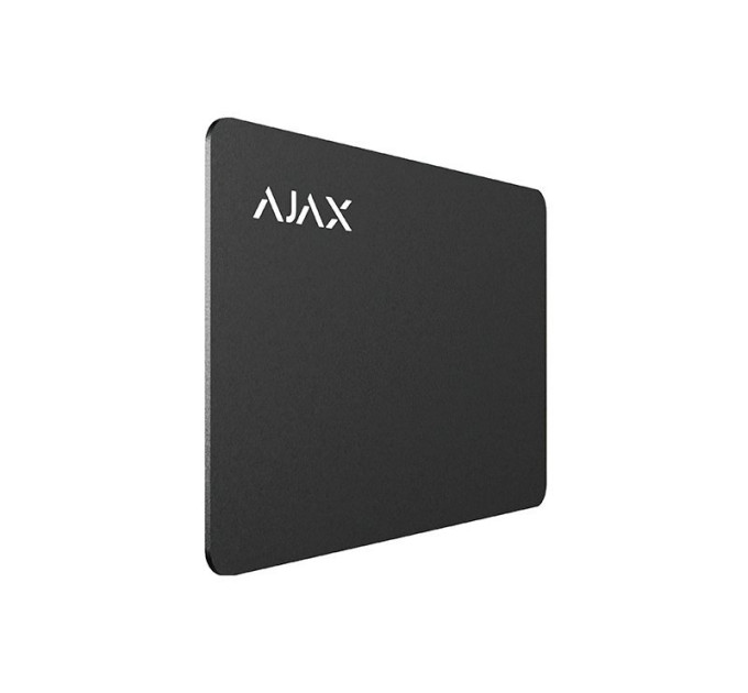 Безконтактна карта Ajax Pass Black (10шт)