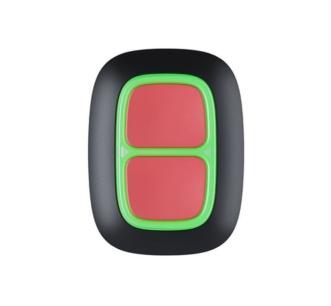 Тривожна кнопка Ajax DoubleButton Black