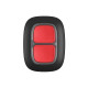 Тривожна кнопка Ajax DoubleButton Black