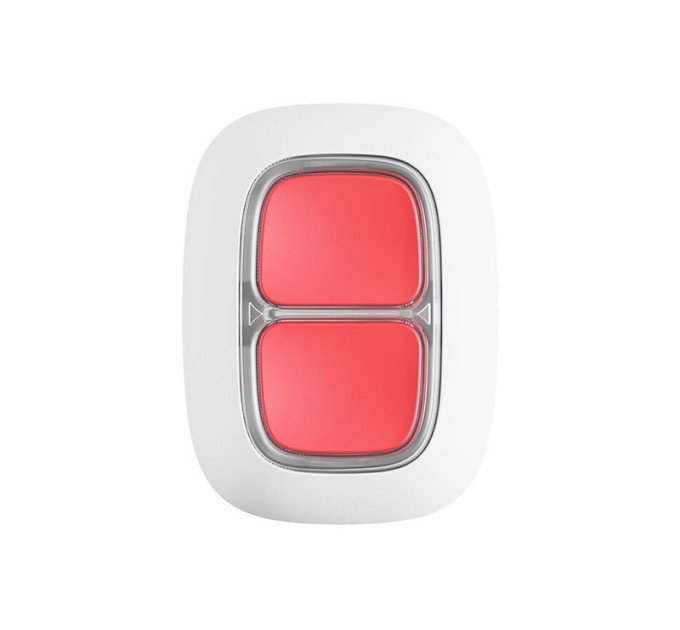 Тривожна кнопка Ajax DoubleButton White