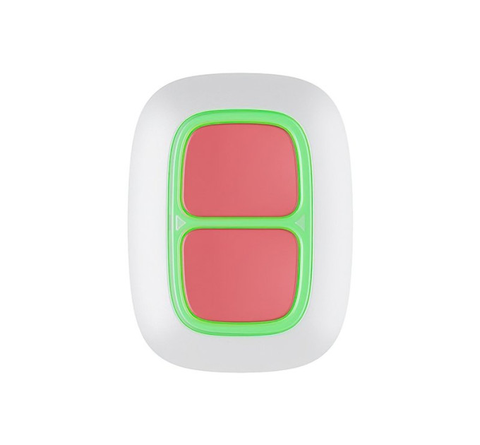 Тривожна кнопка Ajax DoubleButton White