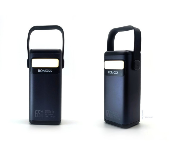 PowerBank для ноутбука ROMOSS 65W Pro (40000 mAh / 148 Wh, QC 4.0, Power Delivery)