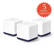 Mesh Wi-Fi система Mercusys  AC1900 | Halo H50G 3-PACK (3x1000Mbps LAN Port Whole-Home Mesh Wi-Fi)