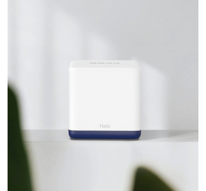 Mesh Wi-Fi система Mercusys  AC1900 | Halo H50G 3-PACK (3x1000Mbps LAN Port Whole-Home Mesh Wi-Fi)